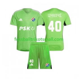 Fußballtrikots Dinamo Zagreb Livakovic 40 Torwart Kinder 2023-2024 Kurzarm Heimtrikotsatz kaufen